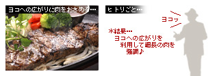 かなりピンボケ ステーキの撮り方