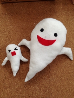 オバケのぬいぐるみ