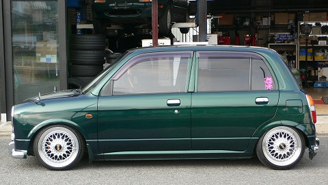 ミラジーノ車高調