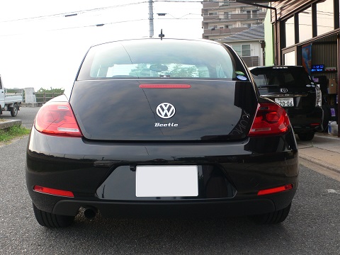 ☆美品☆VW 純正 ザビートル リア ディフューザー 左右2本出し