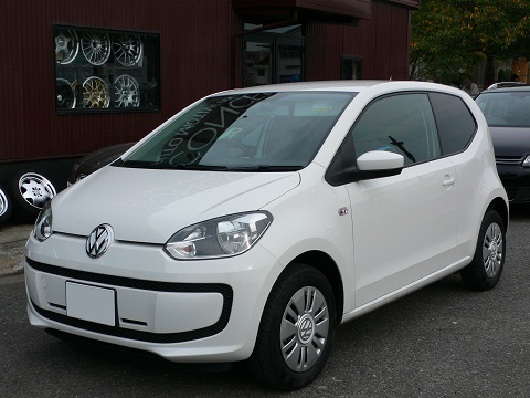 VW UP! ホイール＆ダウンサス装着～♪ | カラコンブログ！
