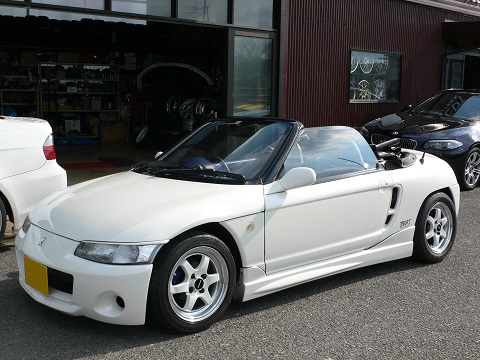 ホンダ BEAT ホイール取付～♪ | カラコンブログ！