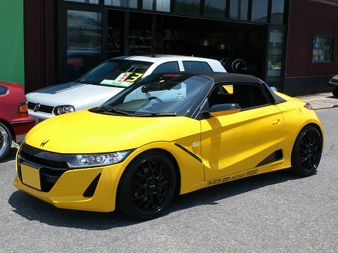 HONDA S660 リアディフューザー取付~♪ | カラコンブログ!