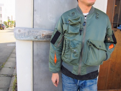 激レア極美品LABRAT PORTER MA-1 ボンバージャケットサイズM-
