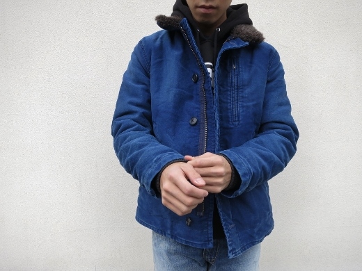 HOT安い BLUE BLUE - BLUE BLUE ジャーマンクロスデッキジャケット
