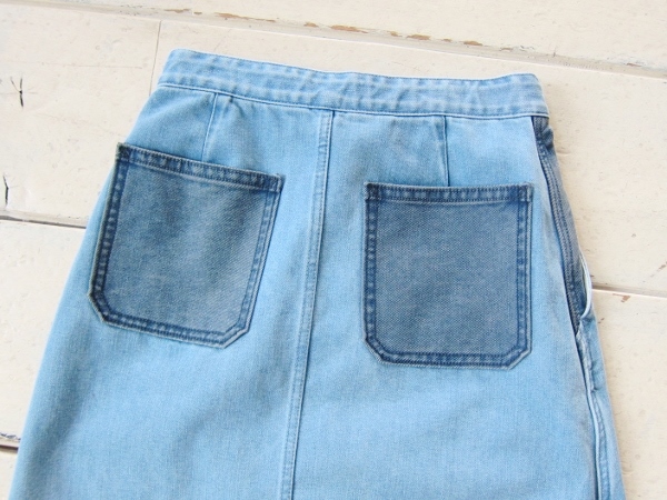 the north face purple label broken twill denim pants