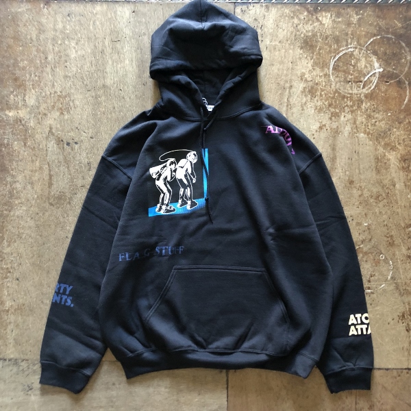 F-LAGSTUF-F ե饰 PARTY AGENTS HOODIE BLACK (600x600).jpg