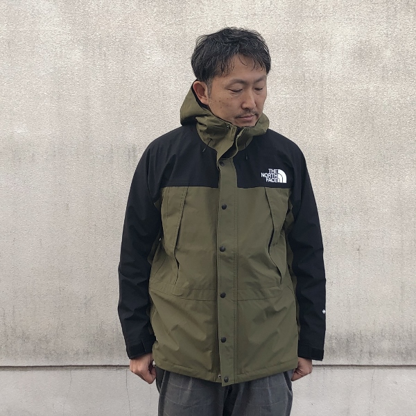 THE NORTH FACE マウンテンライトジャケット オリーブ-