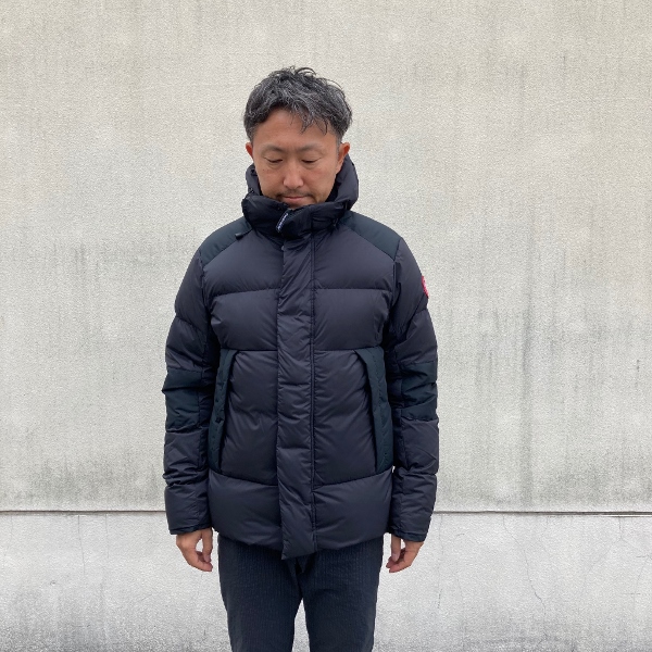 高級 CANADAGOOSE アームストロングフーディ ダウン 灰 tdh