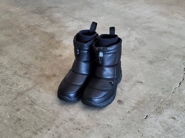 Nuptse Bootie WP Leather Knit Mid ''THE 