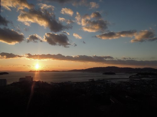 三河湾夕日を眺める会