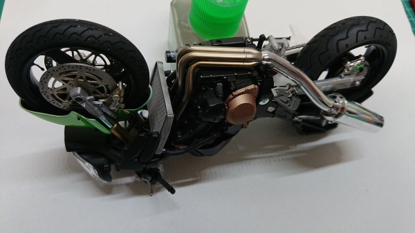 古い模型 お祭りNinja！ 傑作バイク模型なカワサキZX-12Rでワッショイ