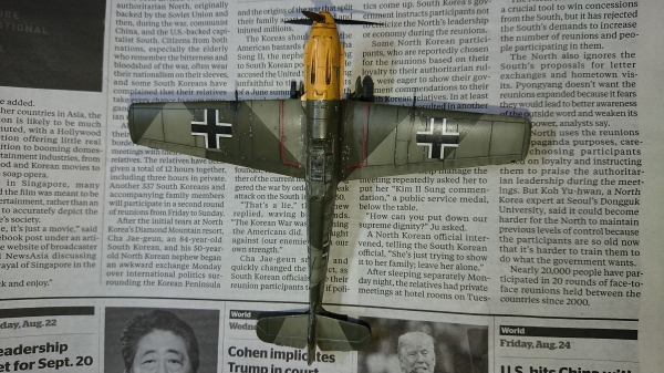 飛行機 ﾒｯｻｰｼｭﾐｯﾄ Bf109E-4 1/72 ﾀﾐﾔ | ＴＡＫＥＺＯの模型の部屋