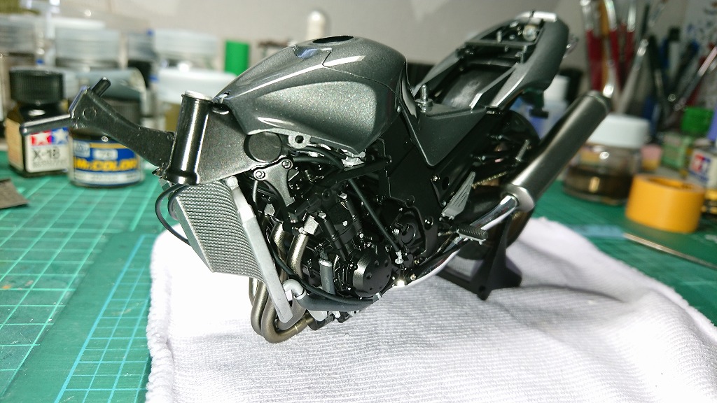 カワサキ ZZR1400 製作日記-14 | TAKEZOの模型の部屋