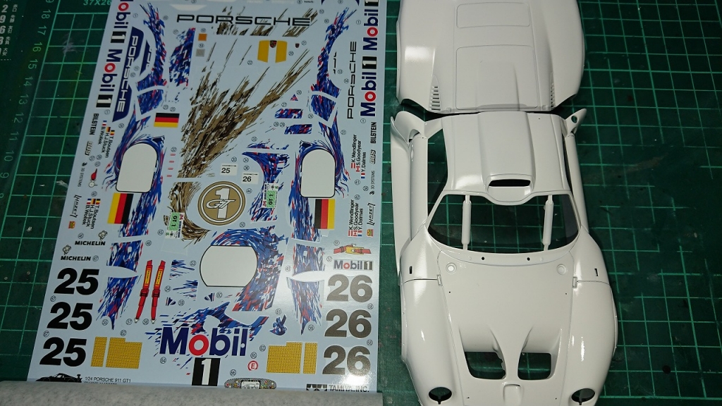 ポルシェ 911 GT1 製作日記-6 | TAKEZOの模型の部屋