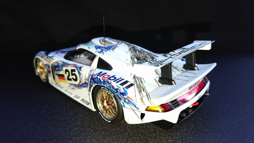 完成品 タミヤ ポルシェ 911 GT1 プラモデル 組み立て済 素人製作 ポルシェ911 GT1 (プラモデル) - ホビーサーチ カーモデル