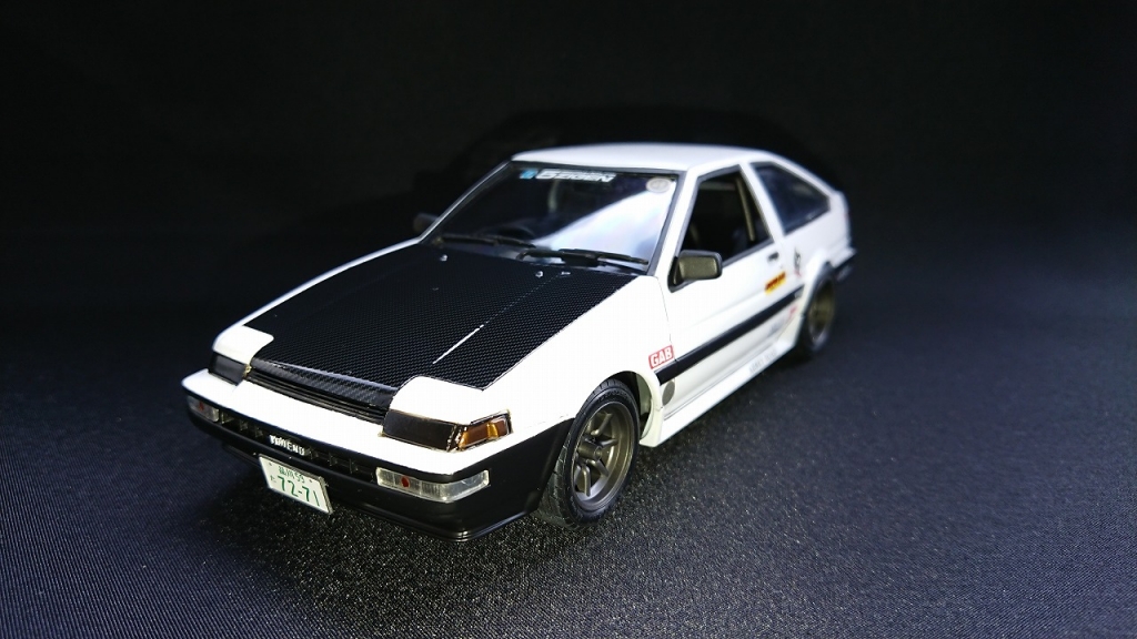 フジミ AE86トレノ　完製品 オンライン及び一部店舗限定価格＊】トミカプレミアム unlimited