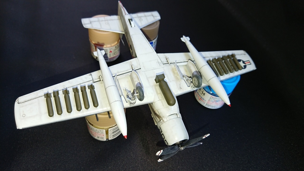 フジミ 1/72 スカイレイダー A-1H 完成 | hobby-hobby