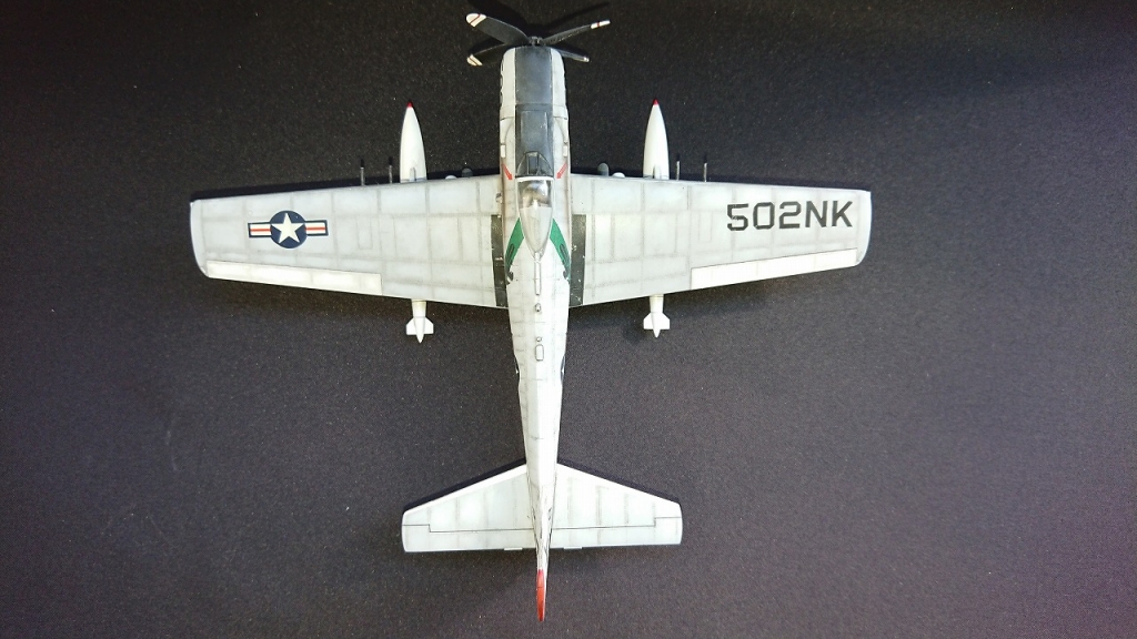 A-1H スカイレーダー製作日記-完成 | TAKEZOの模型の部屋