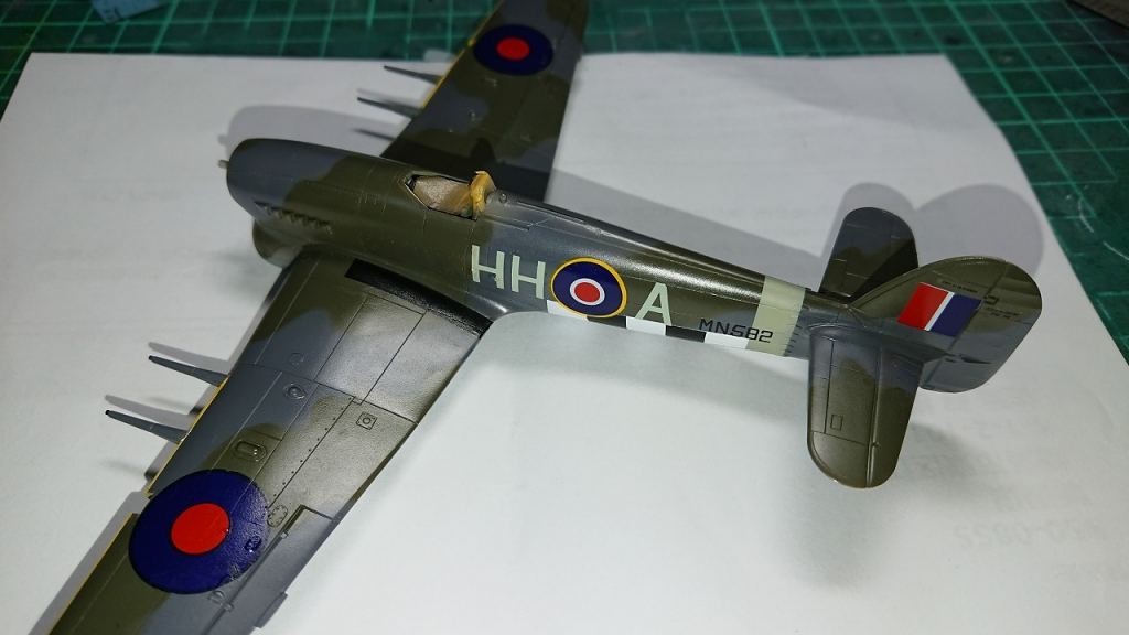 ホーカータイフーン MK-IB 製作日記-7 | TAKEZOの模型の部屋