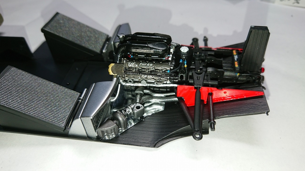 マクラーレン MP4/2B 製作日記-20 | TAKEZOの模型の部屋