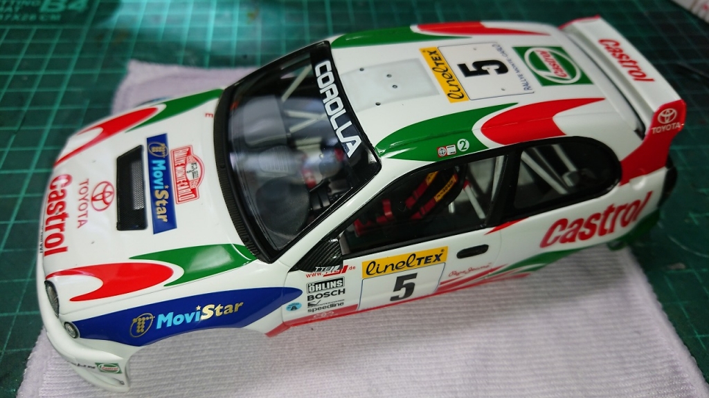 トヨタ　カローラＷRC TＡ03f_s 箱　説明書付 暁月さま専用 トヨタ カローラWRC TA03f_s 箱 説明書付 - メルカリ