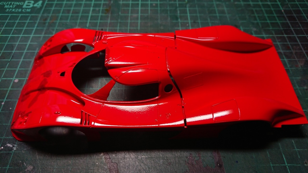 トヨタ GT-One TS020 製作日記- 7 | TAKEZOの模型の部屋 トヨタ GT-One TS020 製作日記- 7 | TAKEZOの模型の部屋