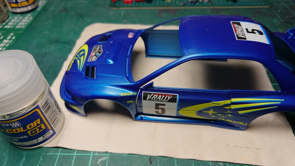 スバル インプレッサWRC '99 製作日記- 12 | TAKEZOの模型の部屋