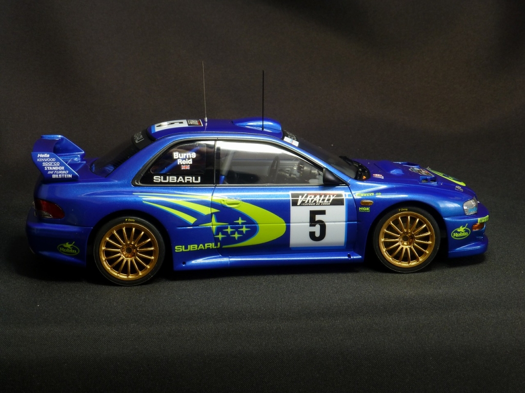 スバル インプレッサWRC '99 製作日記- 完成 | TAKEZOの模型の部屋