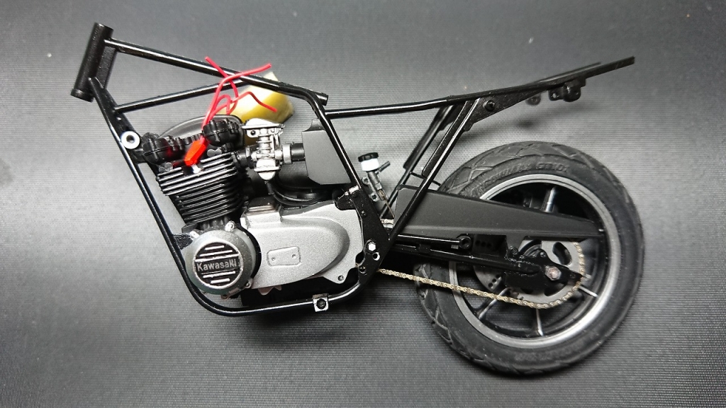 カワサキ Z400FX 製作日記- 11 | TAKEZOの模型の部屋 カワサキ Z400FX 製作日記- 11 | TAKEZOの模型の部屋