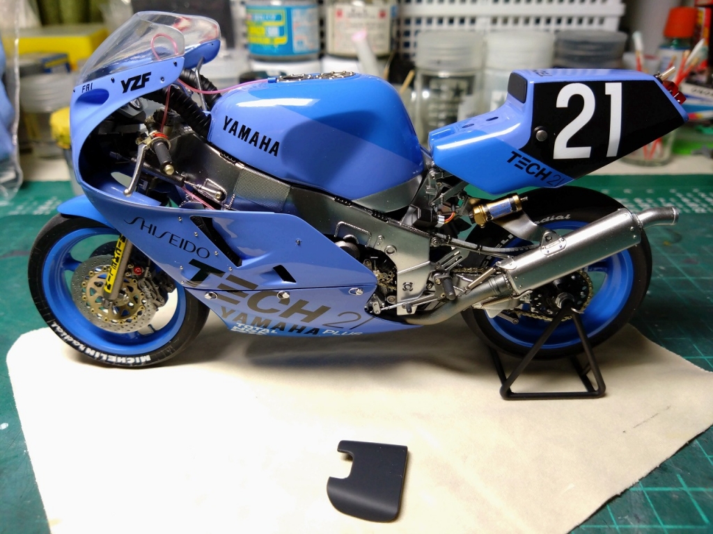 ヤマハ YZF750 TECH21 '87 8耐 製作日記- 26 | TAKEZOの模型の部屋
