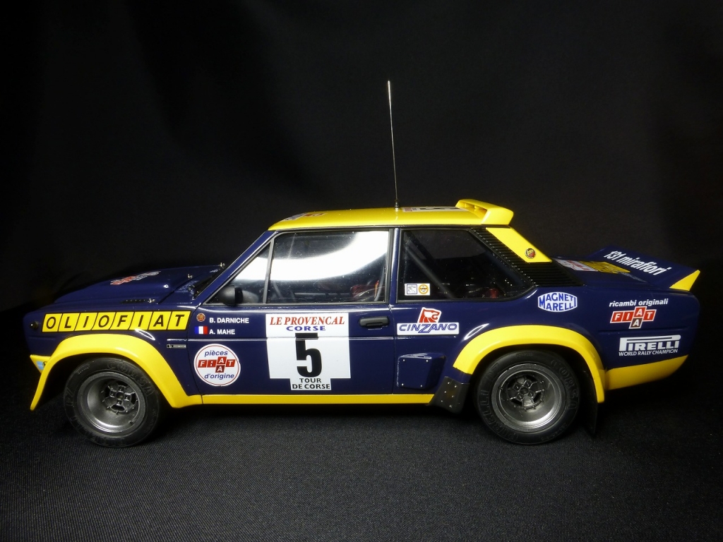 はんどるフィアット131 アバルト ラリー OLIO FIAT フィアット131 アバルト ラリー OLIO FIAT (MF-01X) (ラジコン