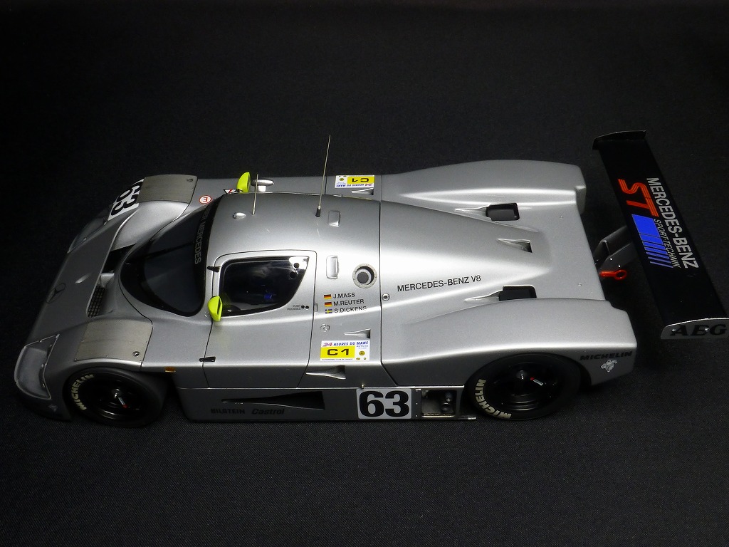 ザウバー メルセデス C9 製作日記- 完成 | TAKEZOの模型の部屋