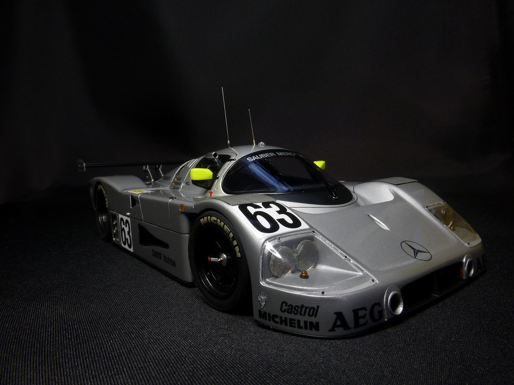 ザウバー メルセデス C9 製作日記- 完成 | TAKEZOの模型の部屋