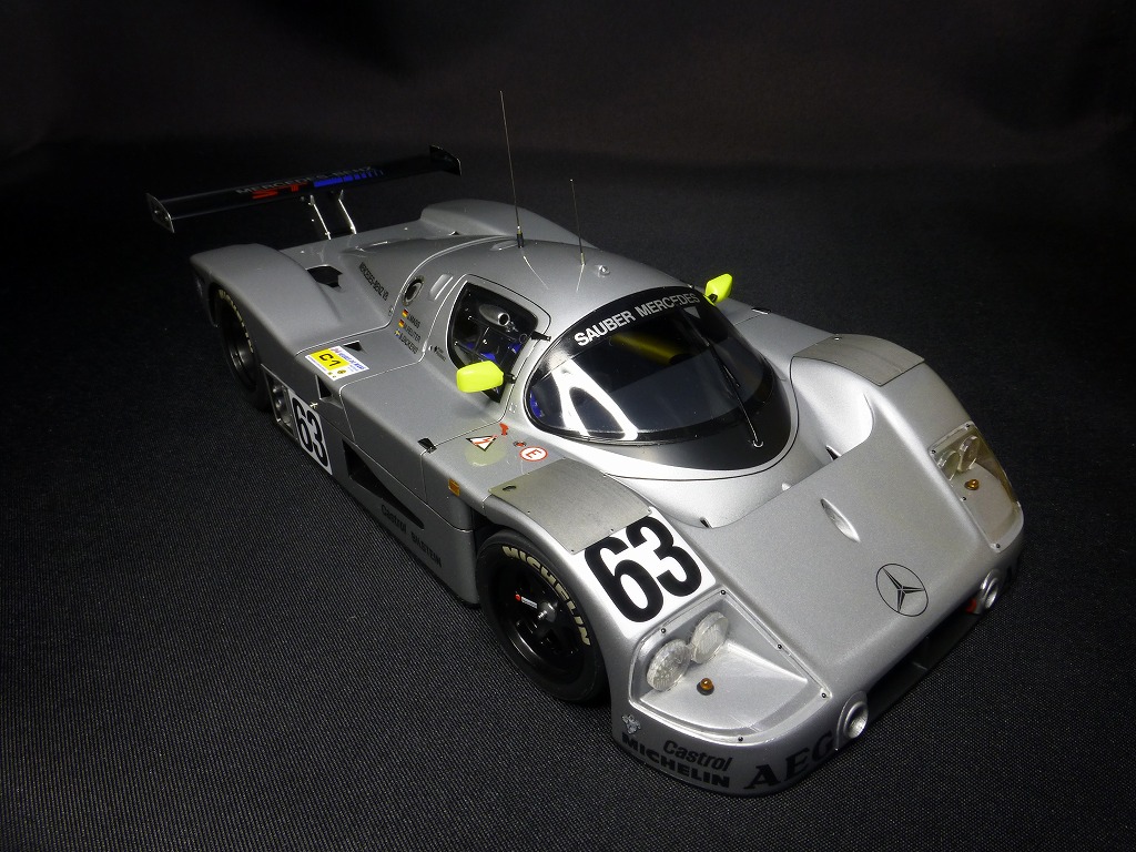 ザウバー メルセデス C9 製作日記- 完成 | TAKEZOの模型の部屋