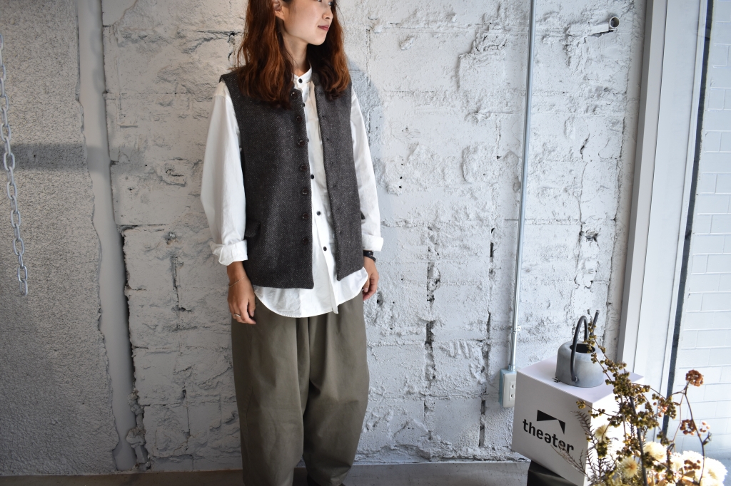 送料込】 ORDINARY ベスト VEST オーディナリーフィッツ YARD FITS