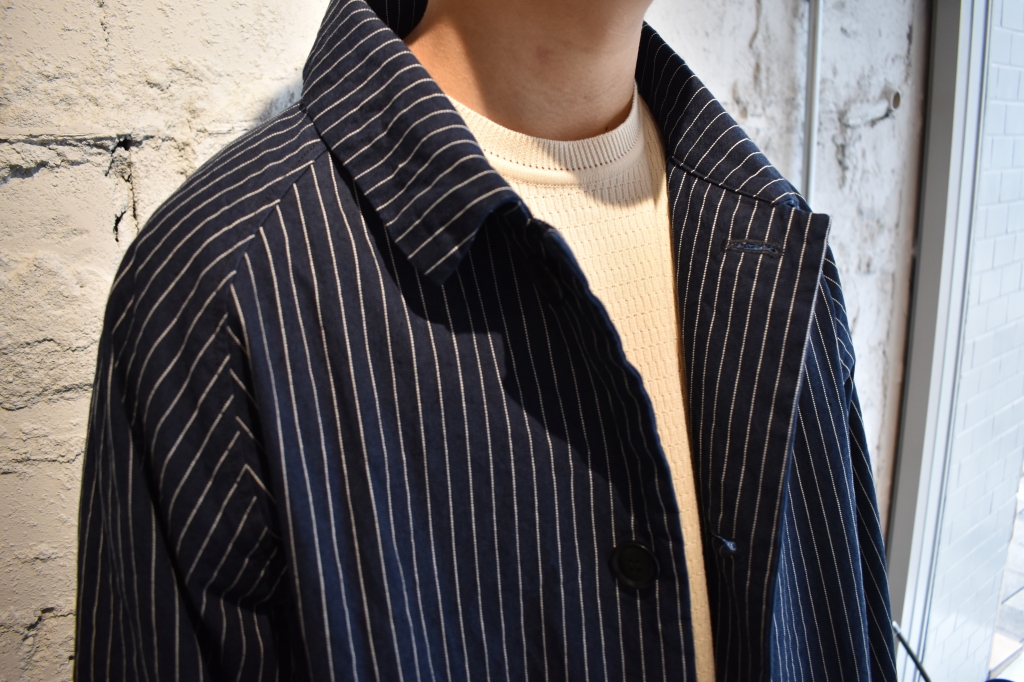ORDINARY FITS】YARD COAT stripe | theater