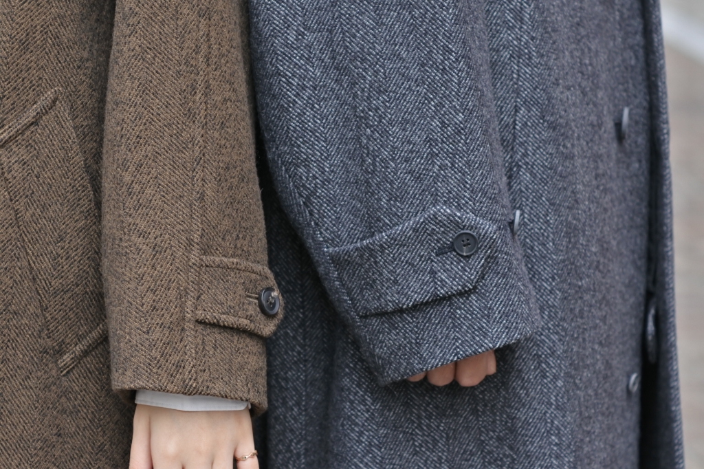 ジャケット・アウター Phlannel Arles Wool Tweed Gown Coat 0 Phlannel Arles Wool Tweed Gown Coat
