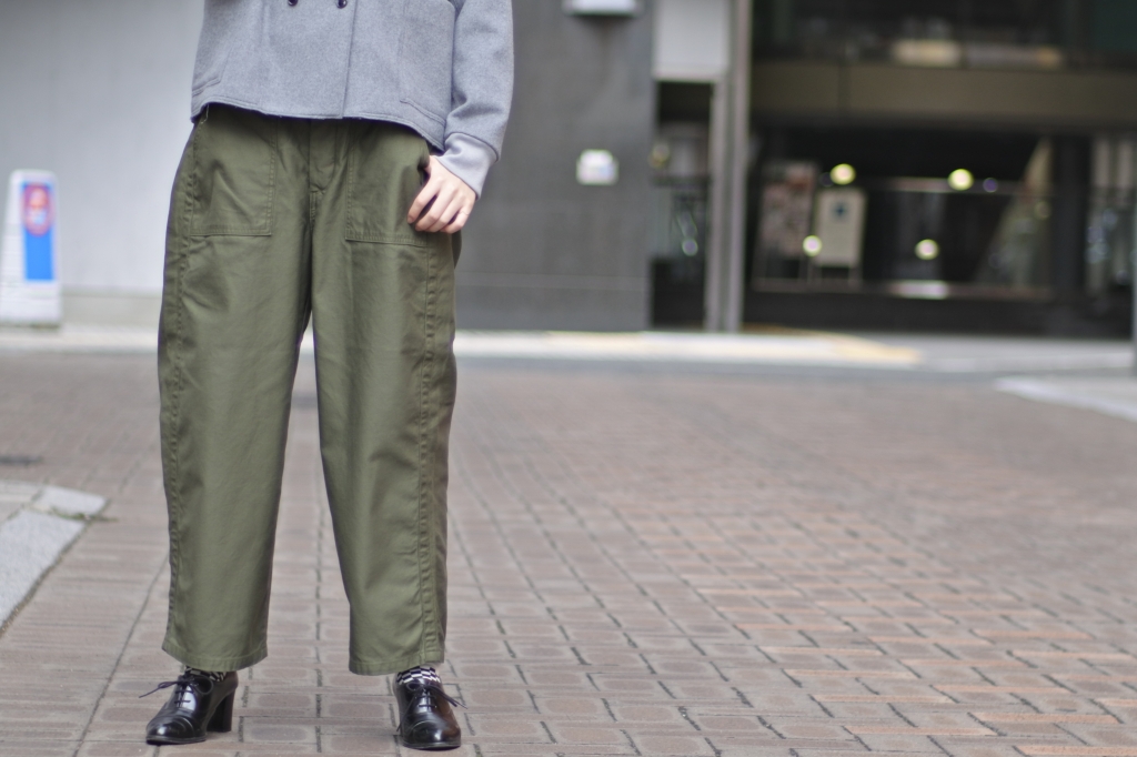ORDINARY FITS】JAMES PANTS col.KHK | theater