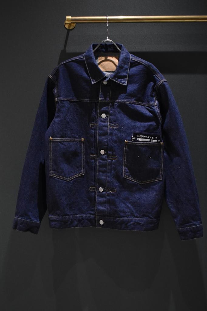 ORDINARY FITS】DENIM JACKET 1st one wash | theater