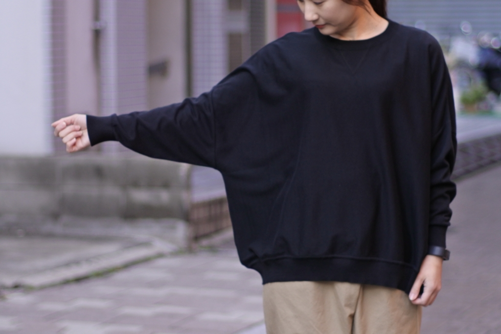 ORDINARY FITS】BARBER KNIT col.BLK | theater