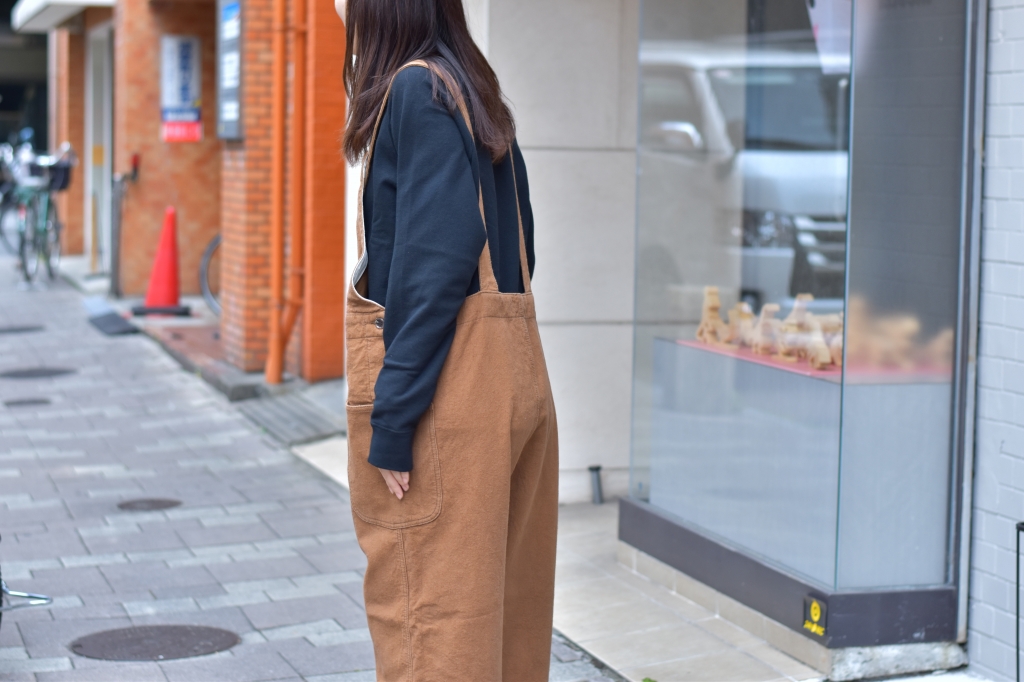 HATSKI】Uncut Backside Overall col.Brown | theater
