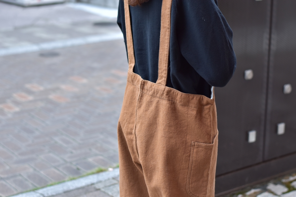 HATSKI】Uncut Backside Overall col.Brown | theater
