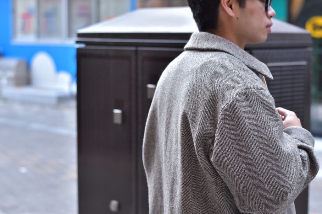 twelve - | . ＜Phlannel＞ ・Arles Wool Tweed Harrington