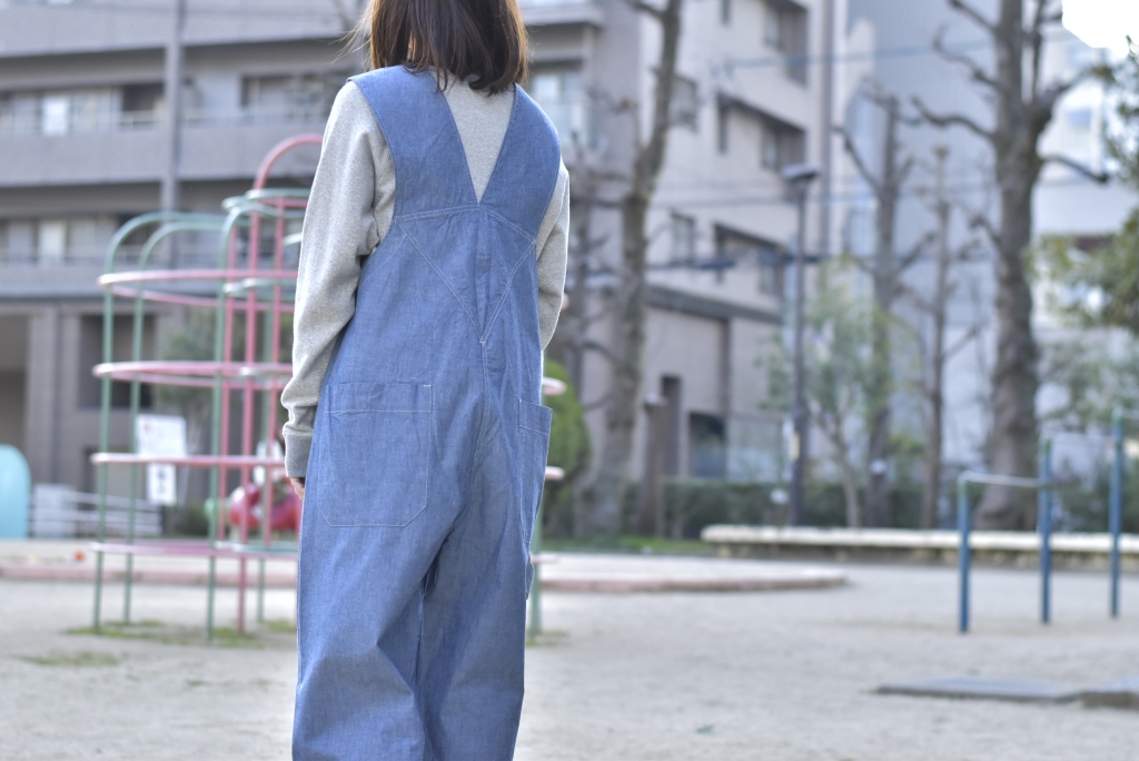 EEL x maillot LIFE TOURS デニム オーバーオール 限定 EEL x maillot LIFE TOURS デニム オーバーオール 限定