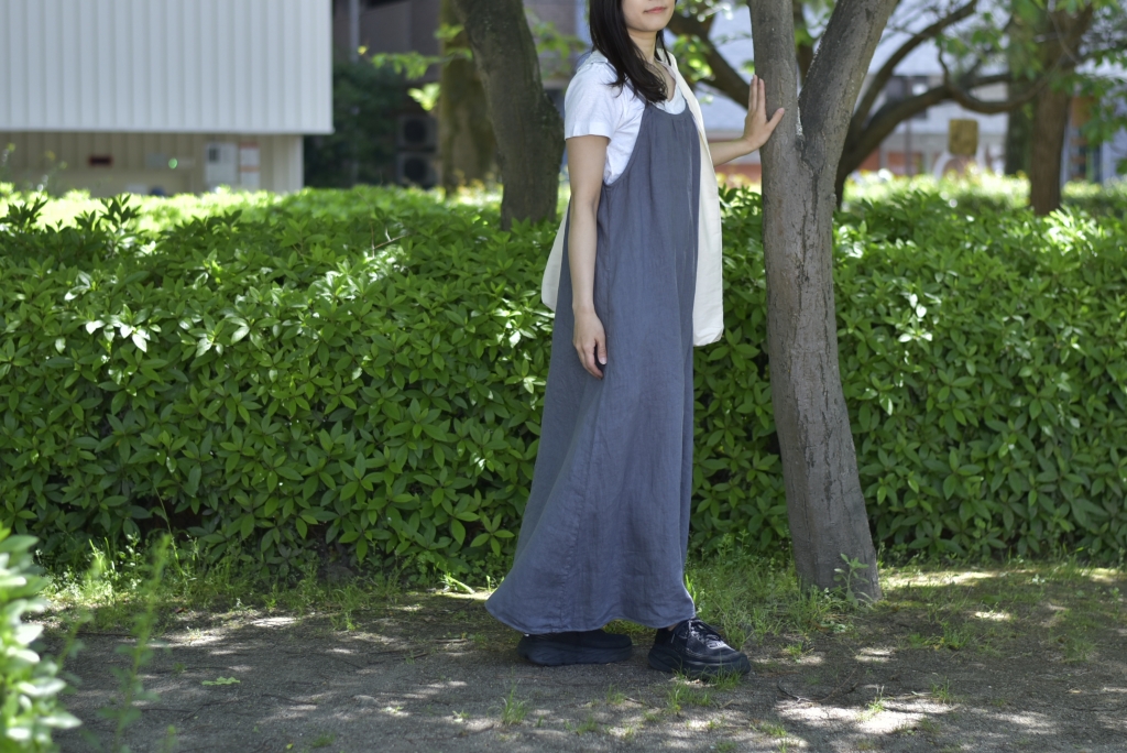 maillot】linen cami OP | theater