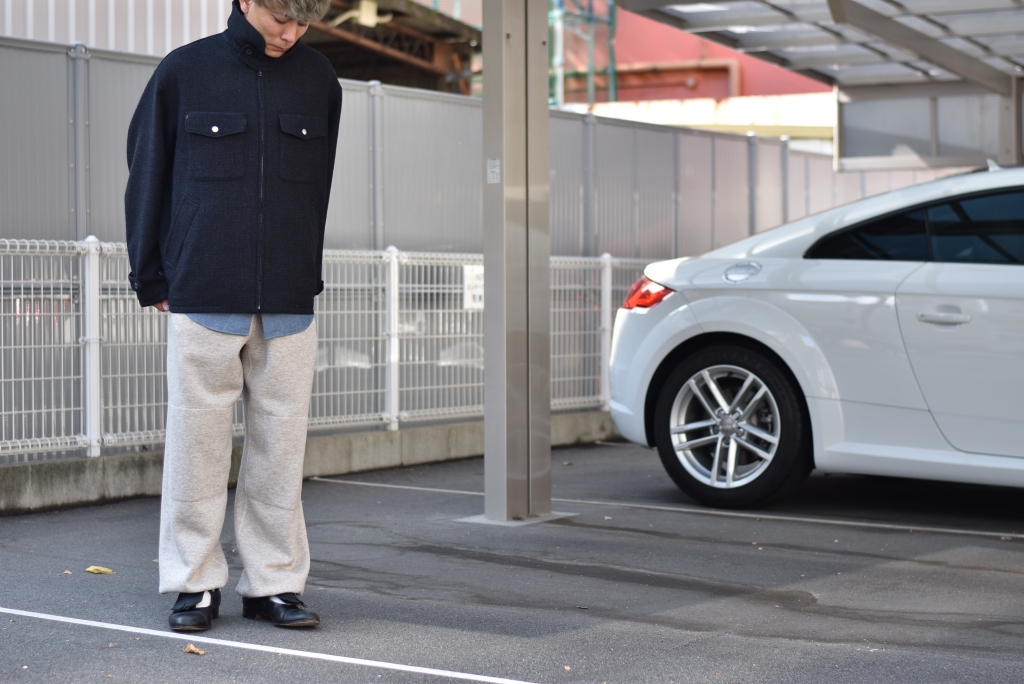 Phlannèl】Arles Wool Tweed Field Jacket /もうすっかりそんな季節っ