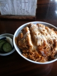 ボリューミーなカツ丼