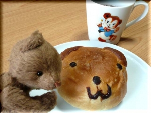 くまちゃんパン♪