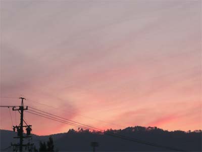 夕焼け♪